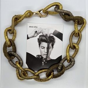 New Alexis Bittar Link Choker